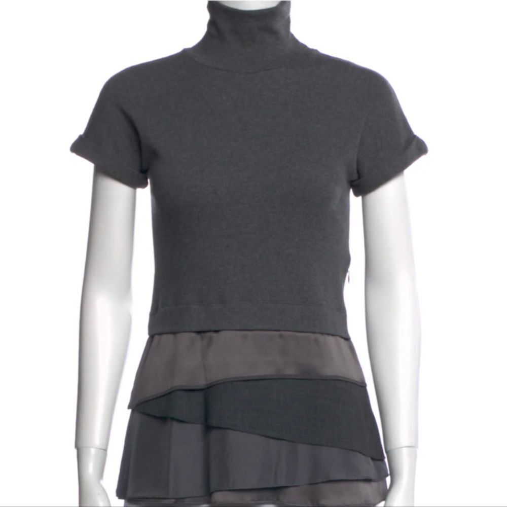 Brunello Cucinelli Short Sleeve Sweater